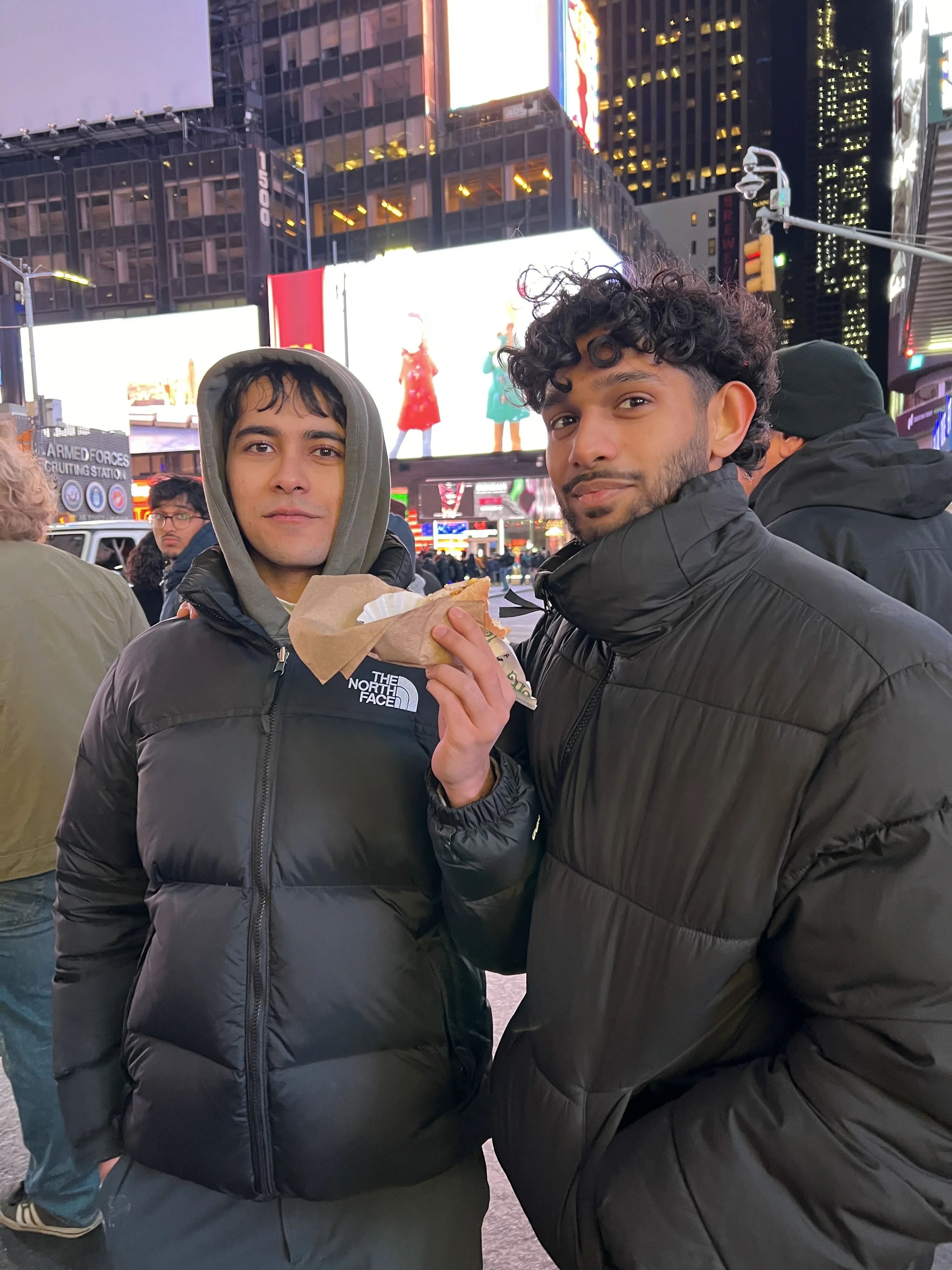 Rawsab Said and Mihir Kachroo in New York