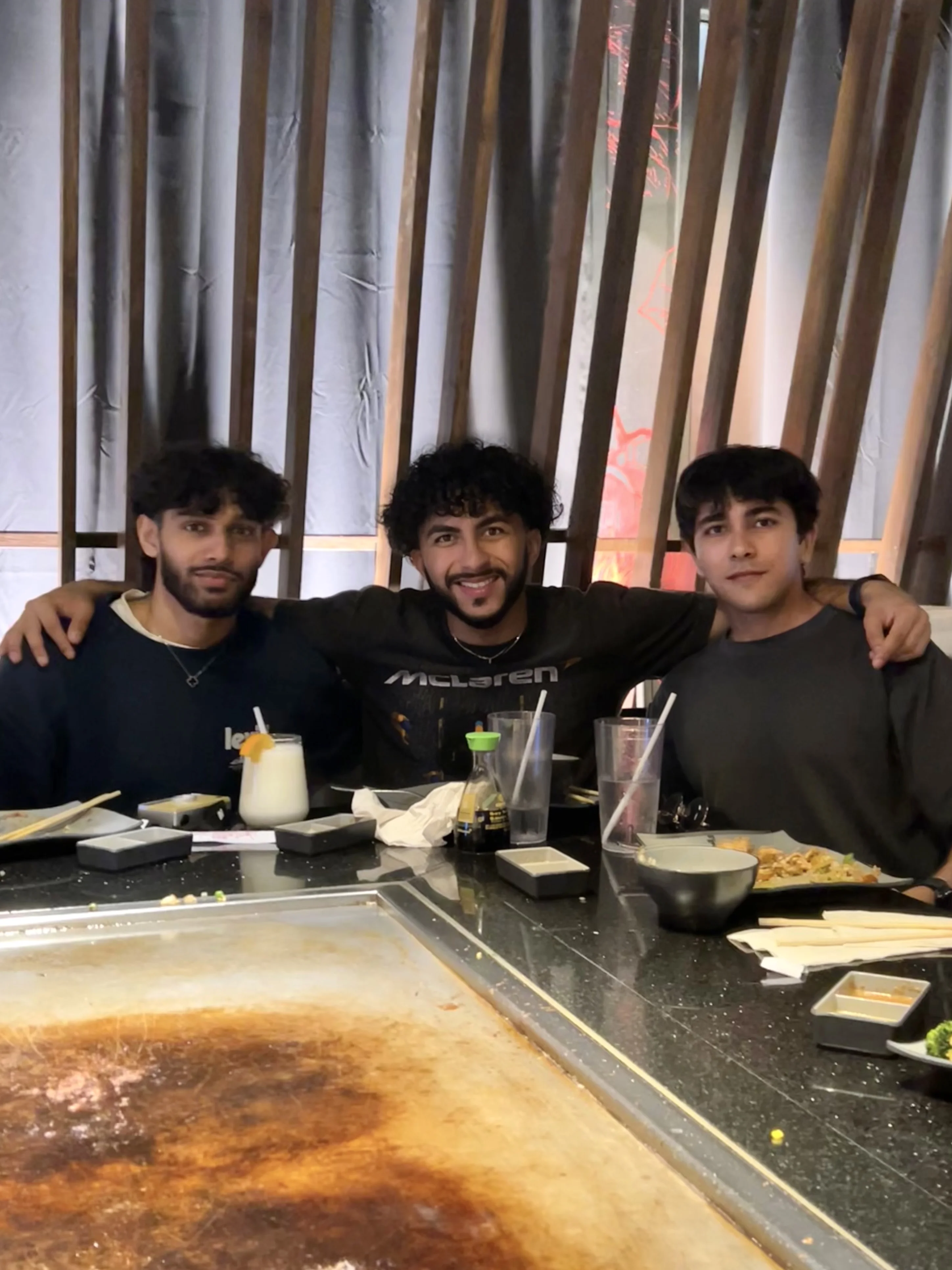 Rawsab Said, Faseeh Irfan, and Mihir Kachroo in Mississauga