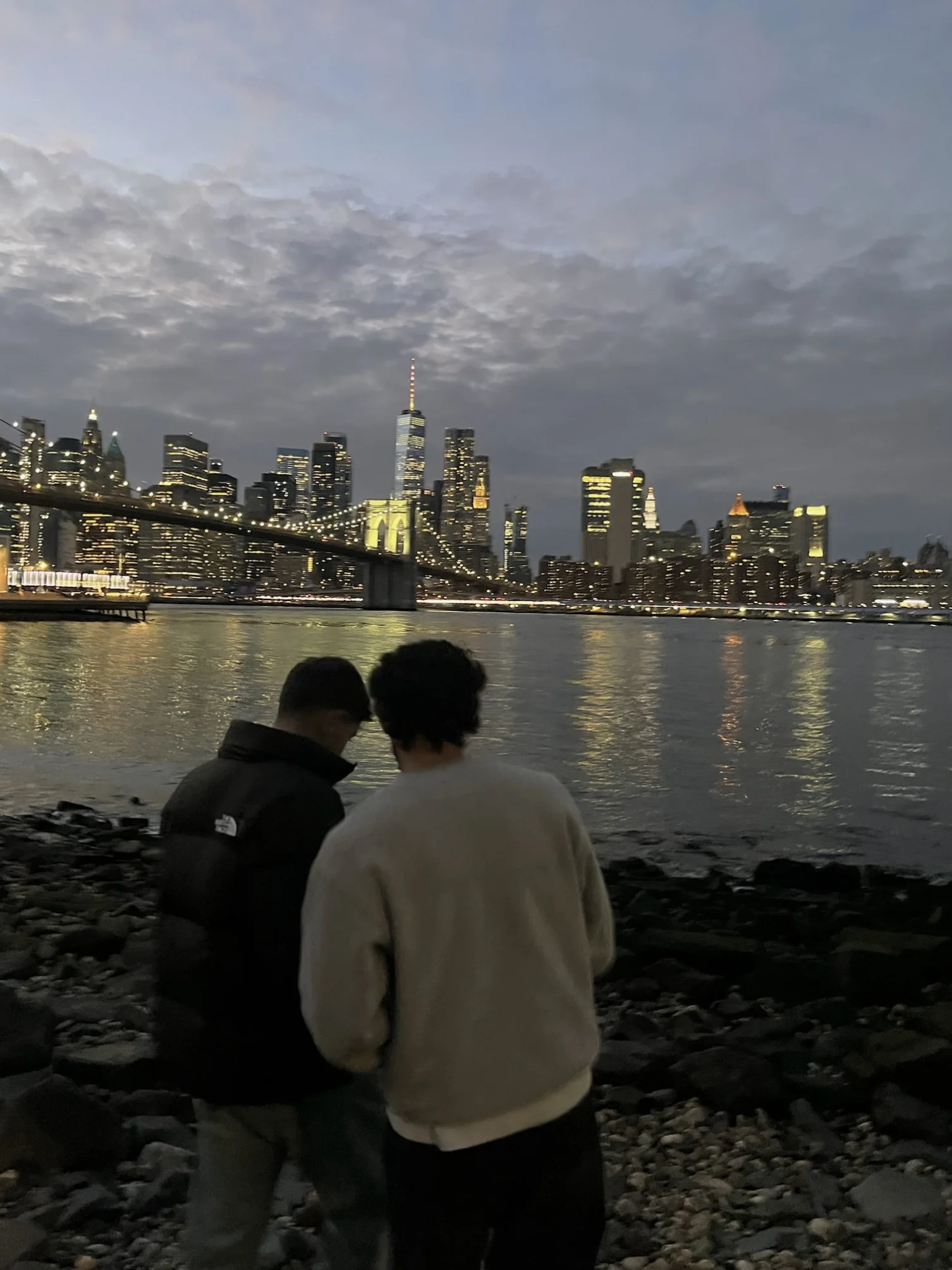 Rawsab Said and Mihir Kachroo in New York
