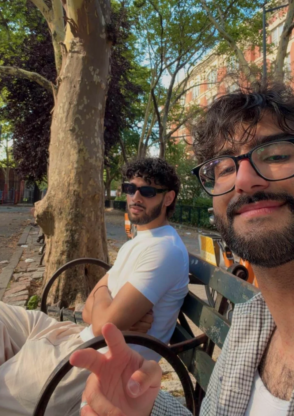 Rawsab Said and Saad Abrar Hussain in New York