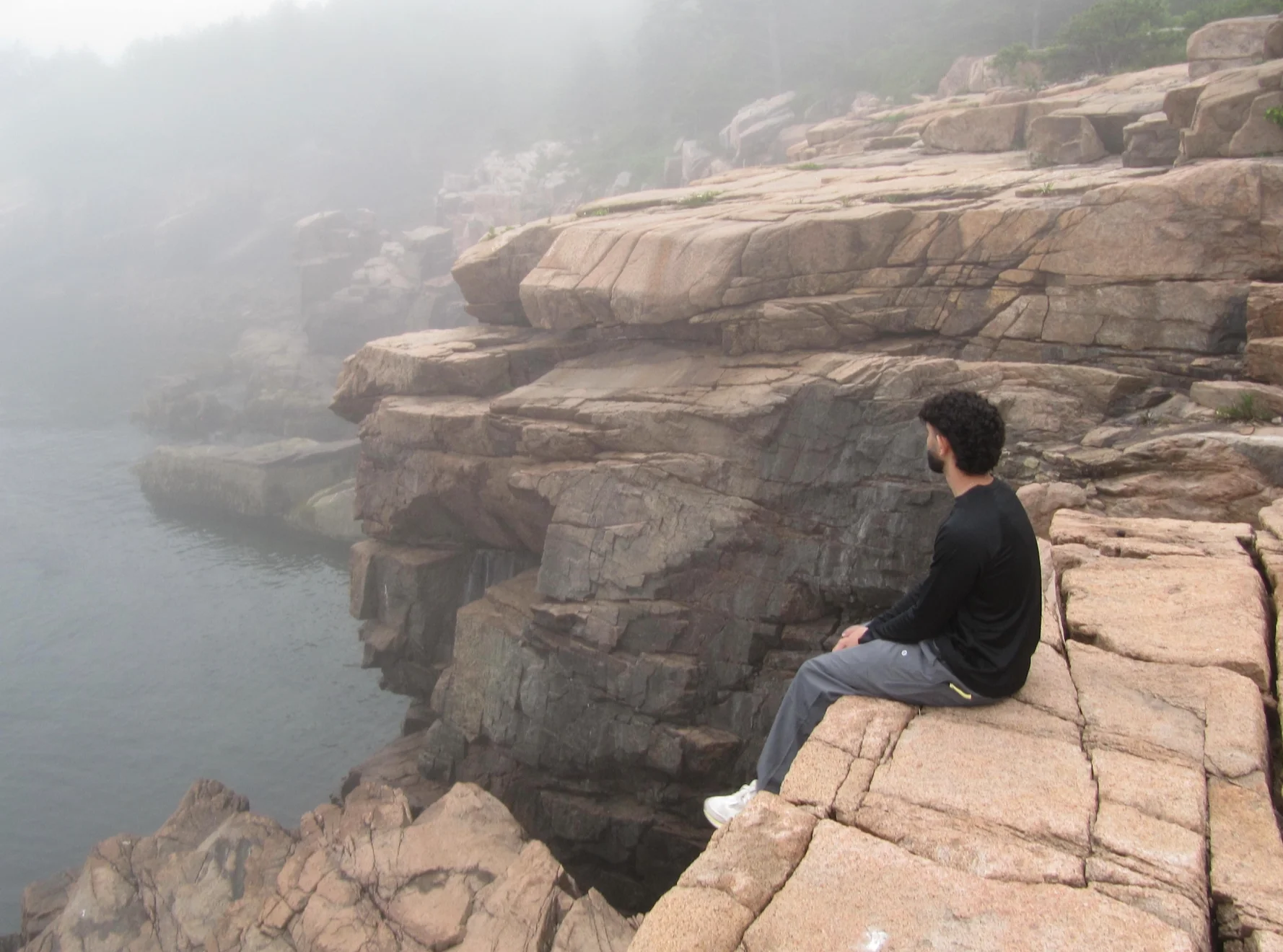 Rawsab Said hiking in Maine